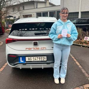 Feride Fahrschule - Fahrprüfung bestanden