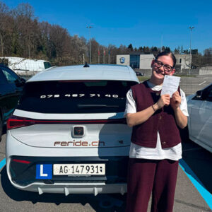 Feride Fahrschule - Fahrprüfung bestanden